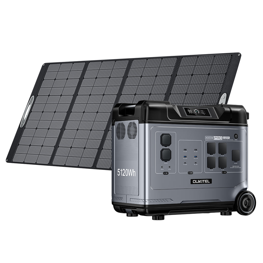 Station d'alimentation portable OUKITEL P5000 Pro 4000 W/5120 Wh