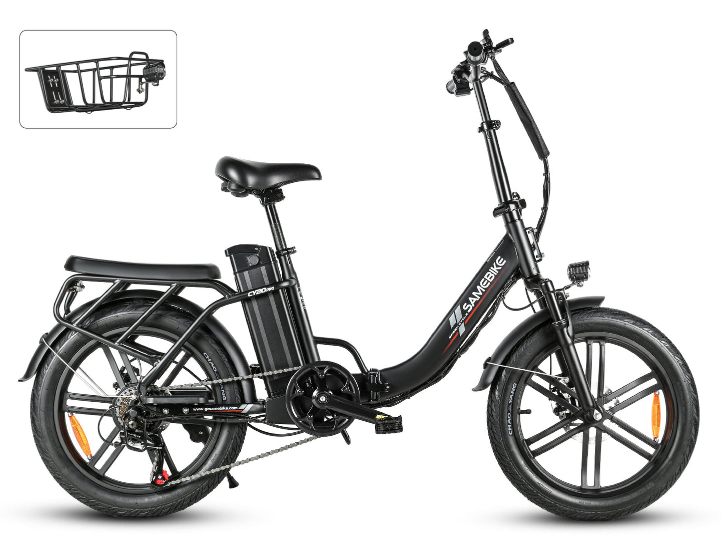 SAMEBIKE Vélo électrique portable de banlieue CY20 Pro