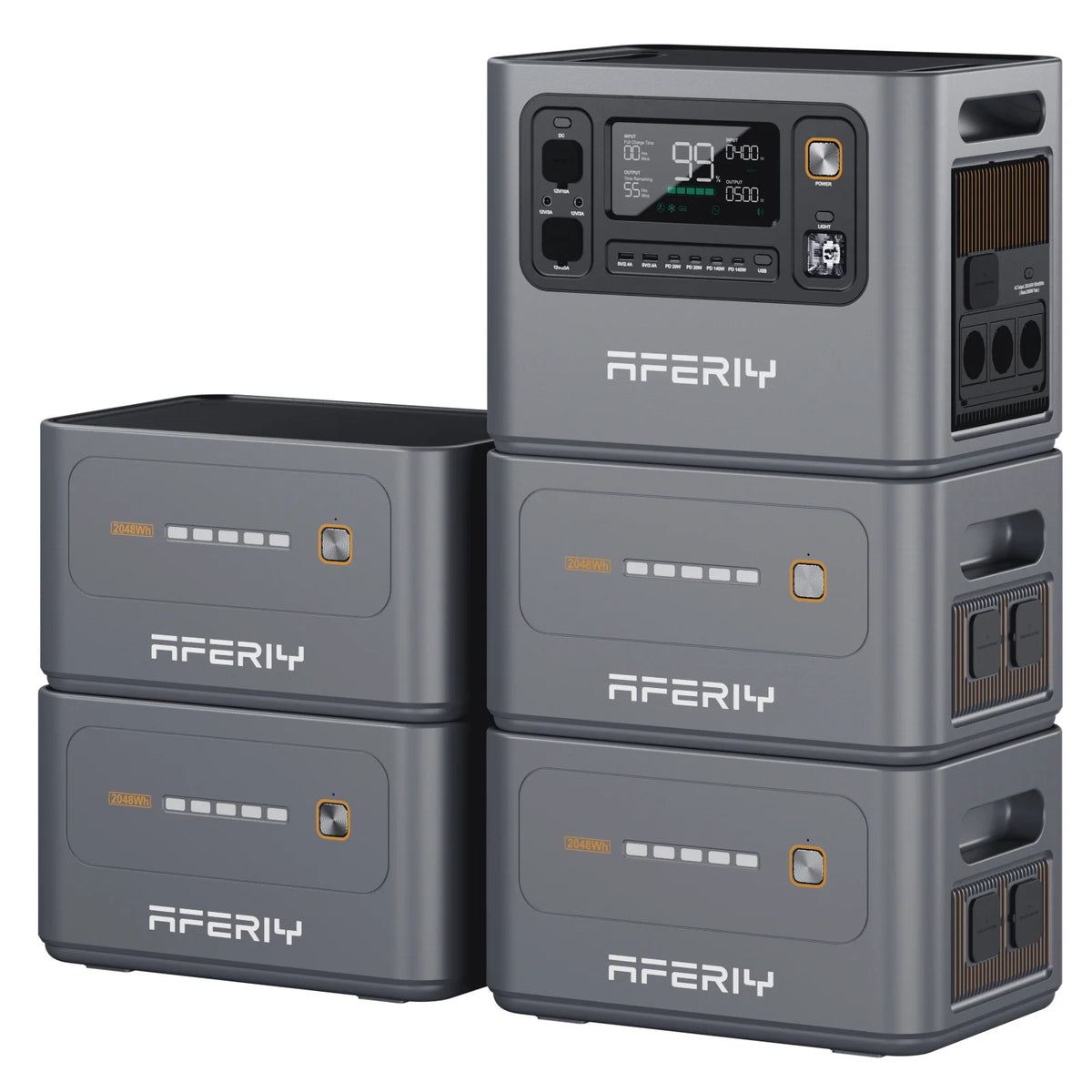 AFERIY Haven3000 P300 Station D'énergie Portable une Capacité D'extension | 3000W 2048Wh - 10240Wh