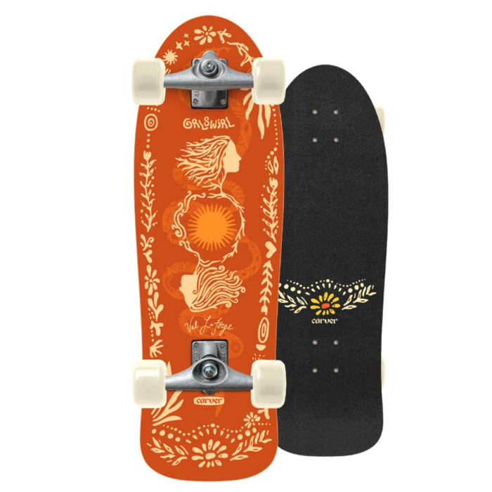 Surfskate Carver Grlswirl Val Laforge Sunflower Cx 31