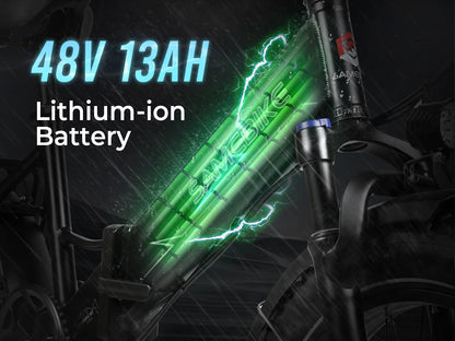 SAMEBIKE LOTDM200-II Pneus larges Vélo électrique pliable