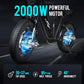 SAMEBIKE M20-III 2000W Vélo électrique à Pneus Larges