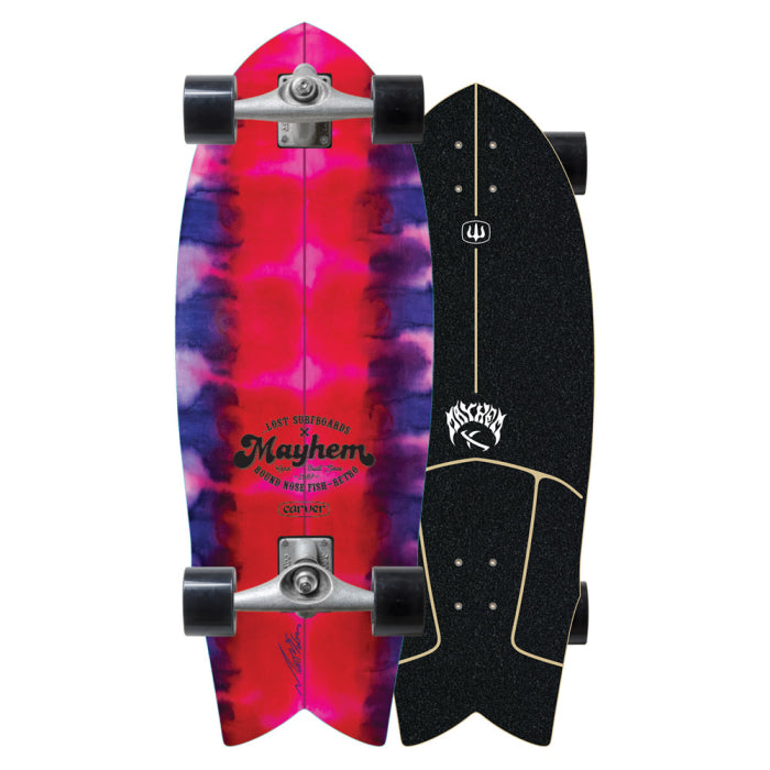 Surfskate Carver LOST RNF RETRO PINK 29.5" CX
