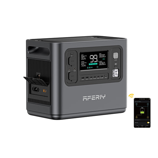 AFERIY P110-E Station D'énergie Portable | 1200W 1008Wh avec APP