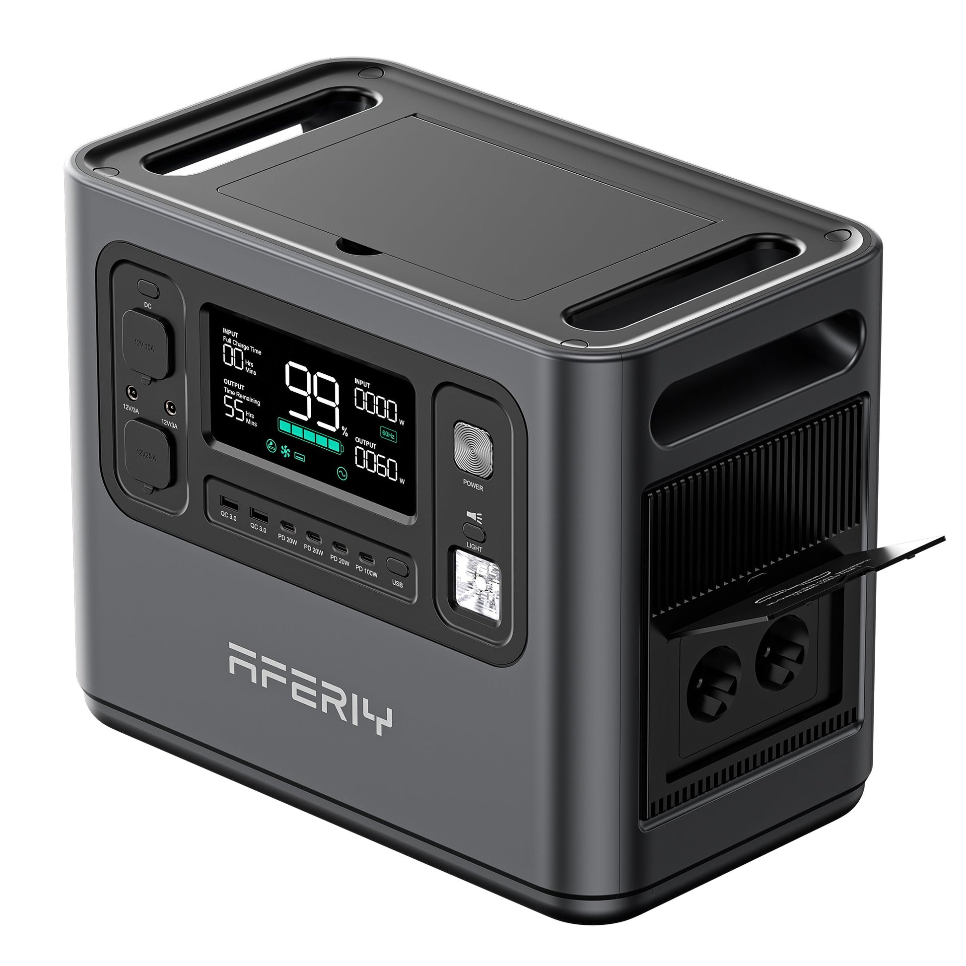 AFERIY P110-E Station D'énergie Portable | 1200W 1008Wh avec APP