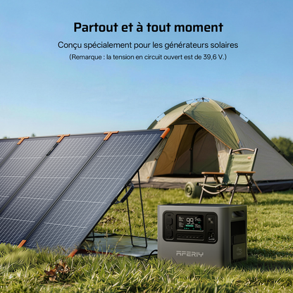 AFERIY AF-SA400 Panneau Solaire Portable Bifacial 400W