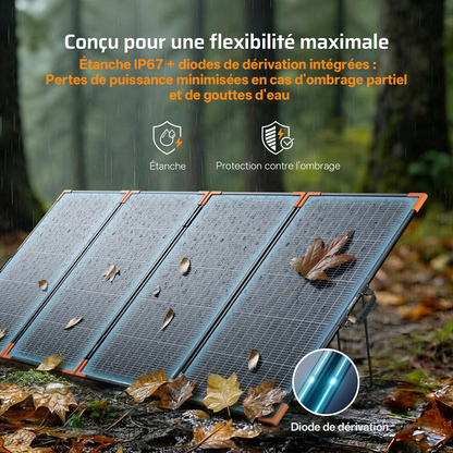 AFERIY AF-SA400 Panneau Solaire Portable Bifacial 400W