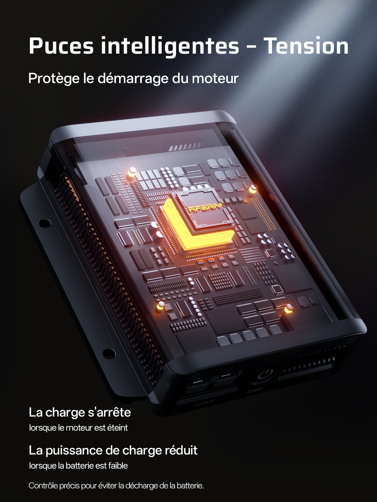 AFERIY DC060 580W DC-DC Chargeur de Batterie