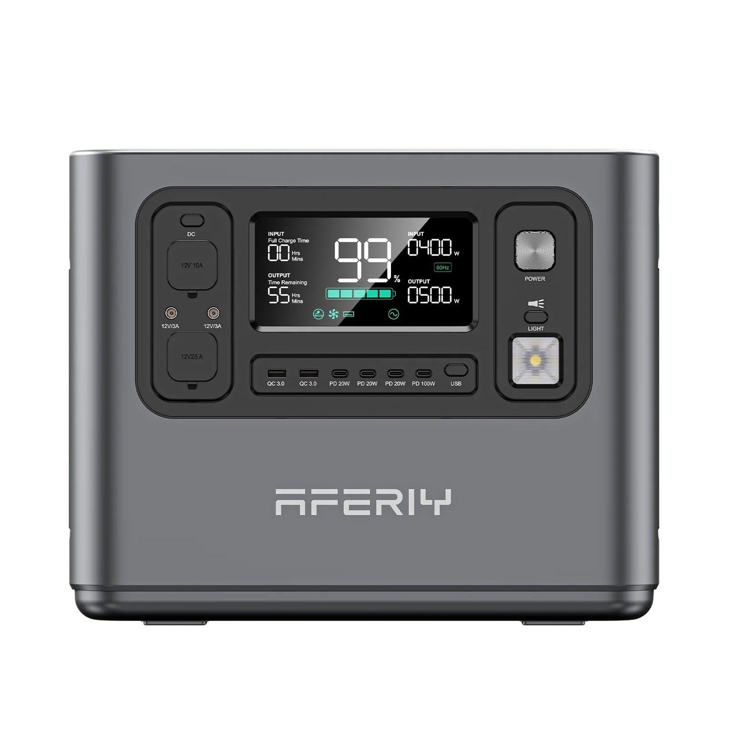 Aferiy P210 Station D'énergie Portable | 2400W 2048Wh version EU 220V