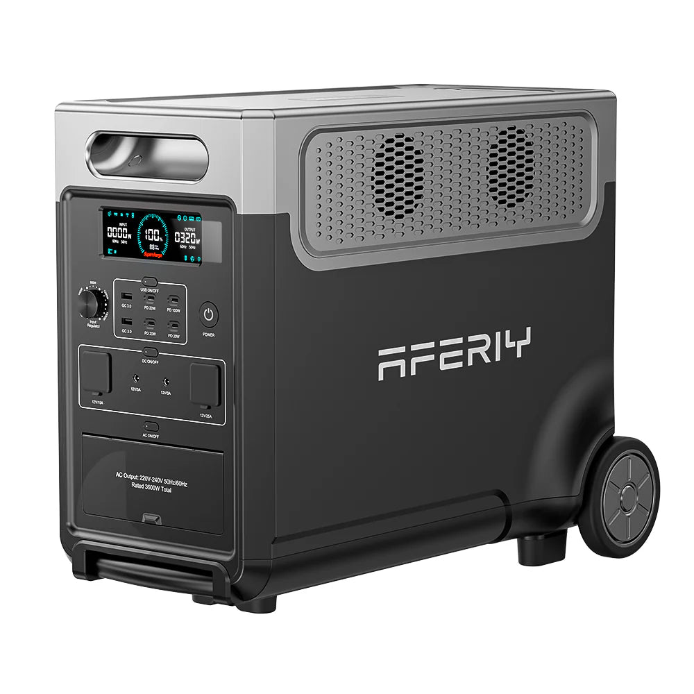 AFERIY P310-EC-H Station D'énergie Portable 3600W 3840Wh extensible à 11520wh