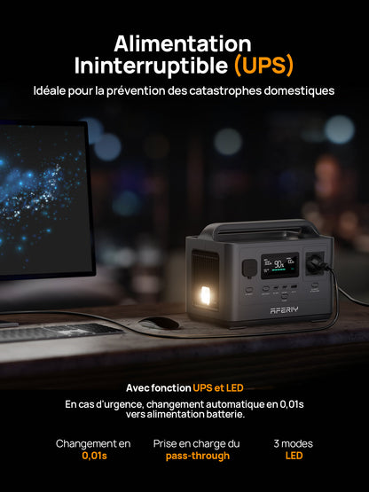AFERIY P040 Station D'énergie Portable | 400W 256Wh