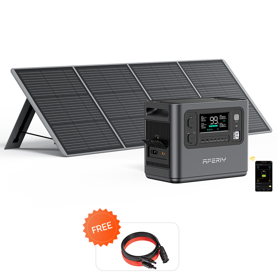 AFERIY P110-E Station D'énergie Portable | 1200W 1008Wh avec APP