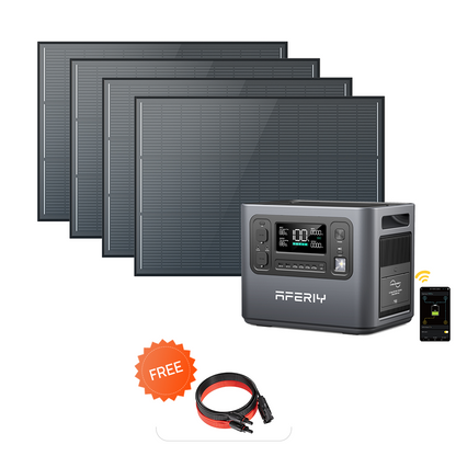 AFERIY P110-E Station D'énergie Portable | 1200W 1008Wh avec APP