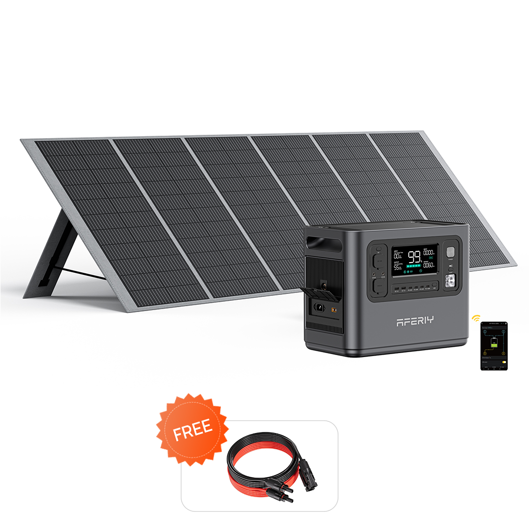 AFERIY P110-E Station D'énergie Portable | 1200W 1008Wh avec APP