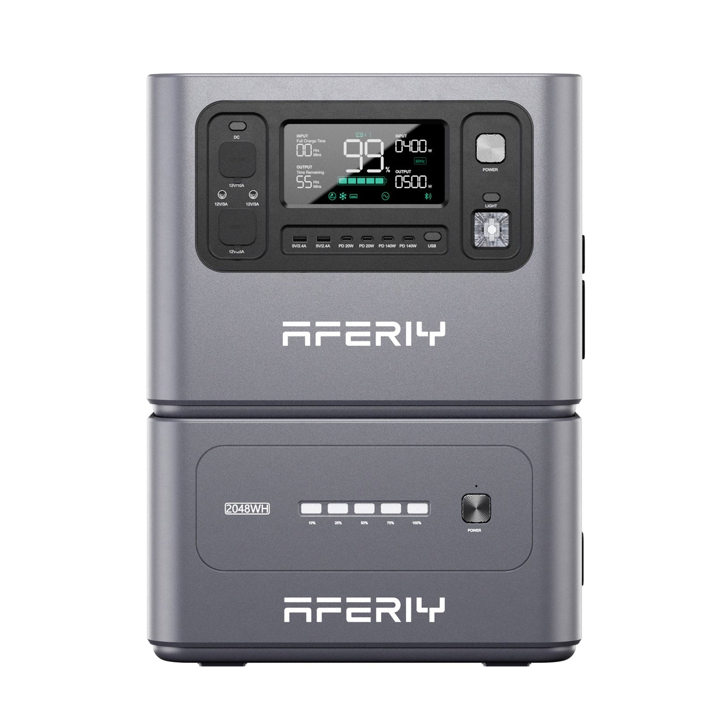 AFERIY P280 Station D'énergie Portable une Capacité D'extension | 2800W 2048Wh - 10240Wh