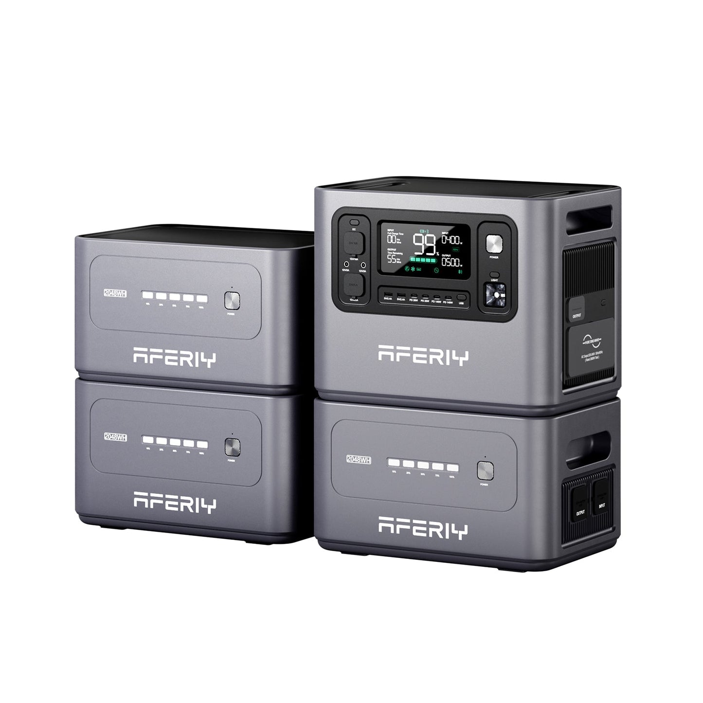 AFERIY P280 Station D'énergie Portable une Capacité D'extension | 2800W 2048Wh - 10240Wh