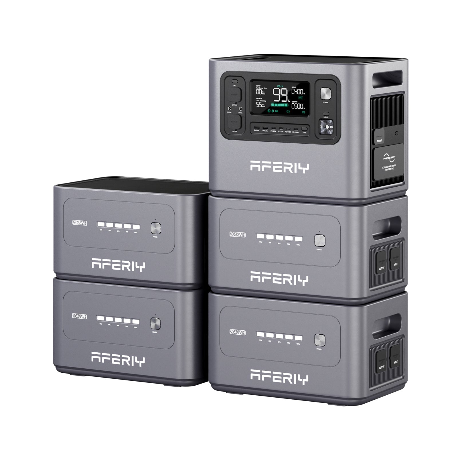 AFERIY P280 Station D'énergie Portable une Capacité D'extension | 2800W 2048Wh - 10240Wh