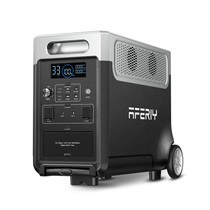 AFERIY P310 3600W Kit Générateur Solaire avec Batterie d’Extension 3840Wh