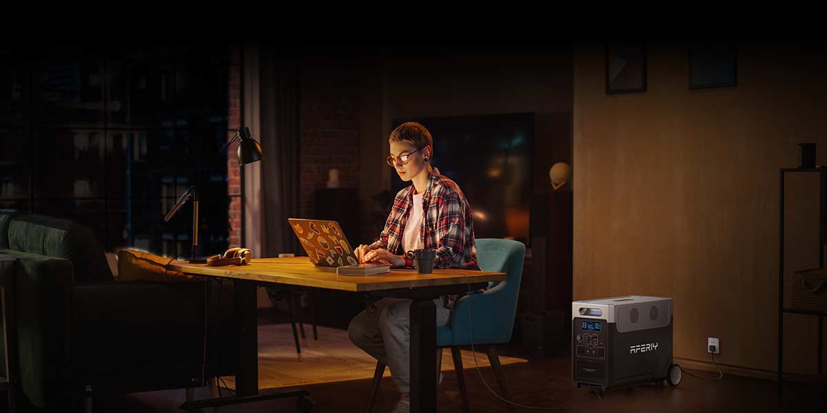 AFERIY P310 3600W Kit Générateur Solaire avec Batterie d’Extension 3840Wh