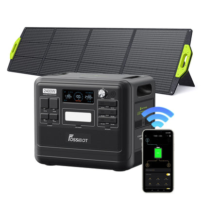 FOSSiBOT F2400 Station d'énergie portable | 2 400 W 2 048 Wh