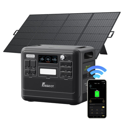 FOSSiBOT F2400 Station d'énergie portable | 2 400 W 2 048 Wh