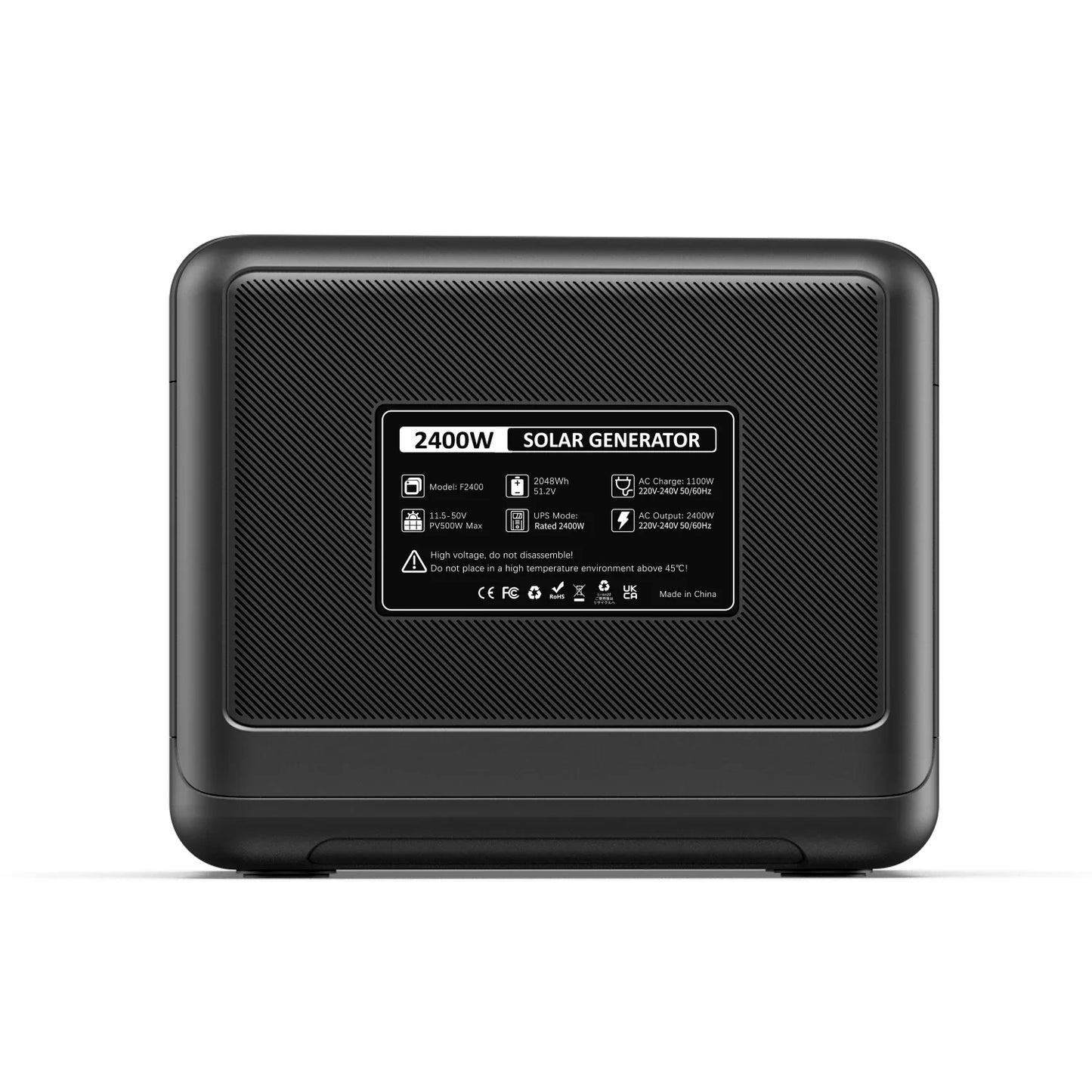 FOSSiBOT F2400 Station d'énergie portable | 2 400 W 2 048 Wh