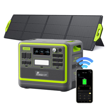 FOSSiBOT F2400 Station d'énergie portable | 2 400 W 2 048 Wh