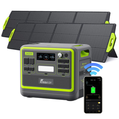 FOSSiBOT F2400 Station d'énergie portable | 2 400 W 2 048 Wh