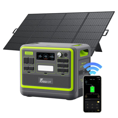 FOSSiBOT F2400 Station d'énergie portable | 2 400 W 2 048 Wh