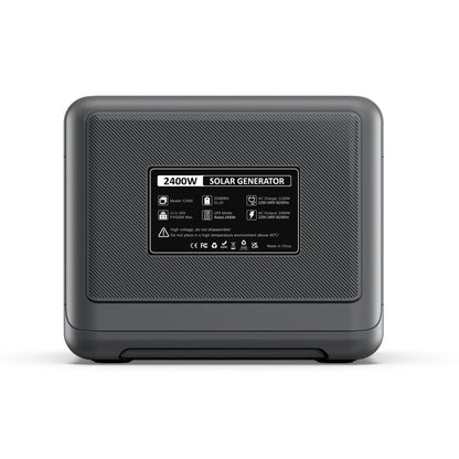 FOSSiBOT F2400 Station d'énergie portable | 2 400 W 2 048 Wh