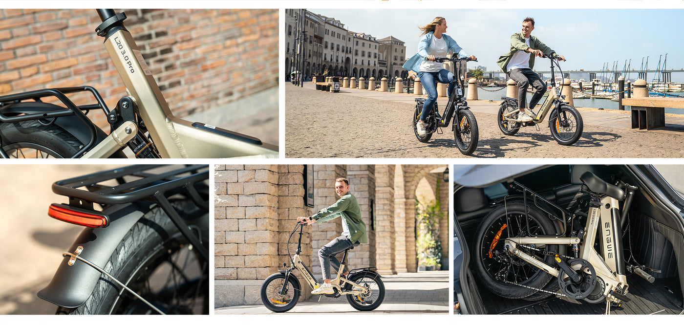 ENGWE L20 3.0 Pro Vélo électrique compact tout suspendu