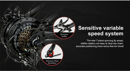 SAMEBIKE LO26-II-YD 900W Moteur Vélo électrique Pliant