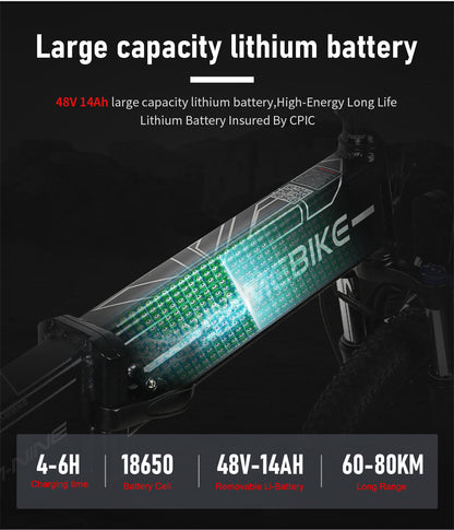 SAMEBIKE LO26-II-YD 900W Moteur Vélo électrique Pliant