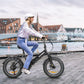 SAMEBIKE LOTDM200-II Pneus larges Vélo électrique pliable