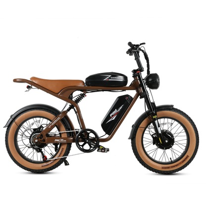 SAMEBIKE M20-III 2000W Vélo électrique à Pneus Larges
