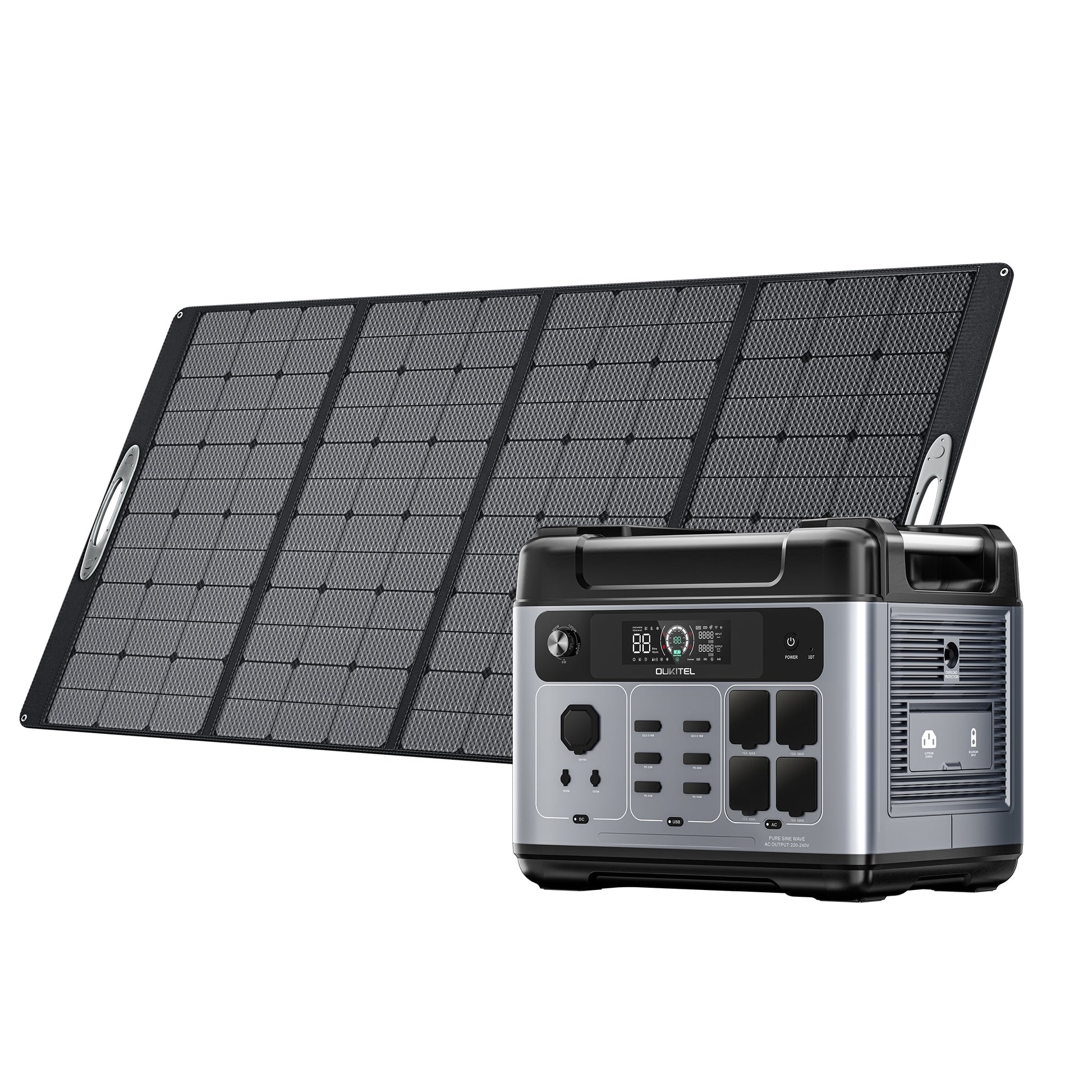 OUKITEL P2001 Plus Portable Power Station 2400W/2048Wh