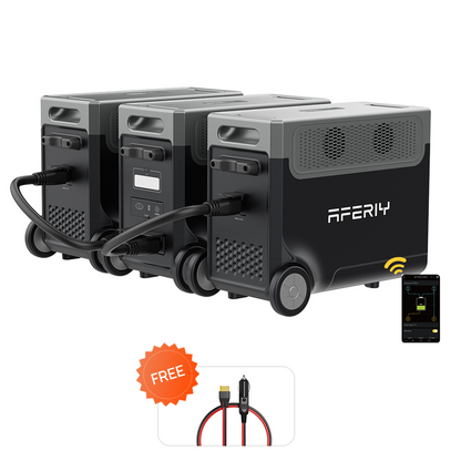 AFERIY P310 Station D'énergie Portable une Capacité D'extension | 3600W 3840Wh