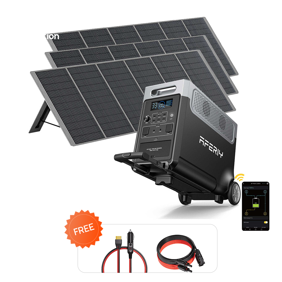 AFERIY P310 3600W Générateur Solaire une Capacité D'extension