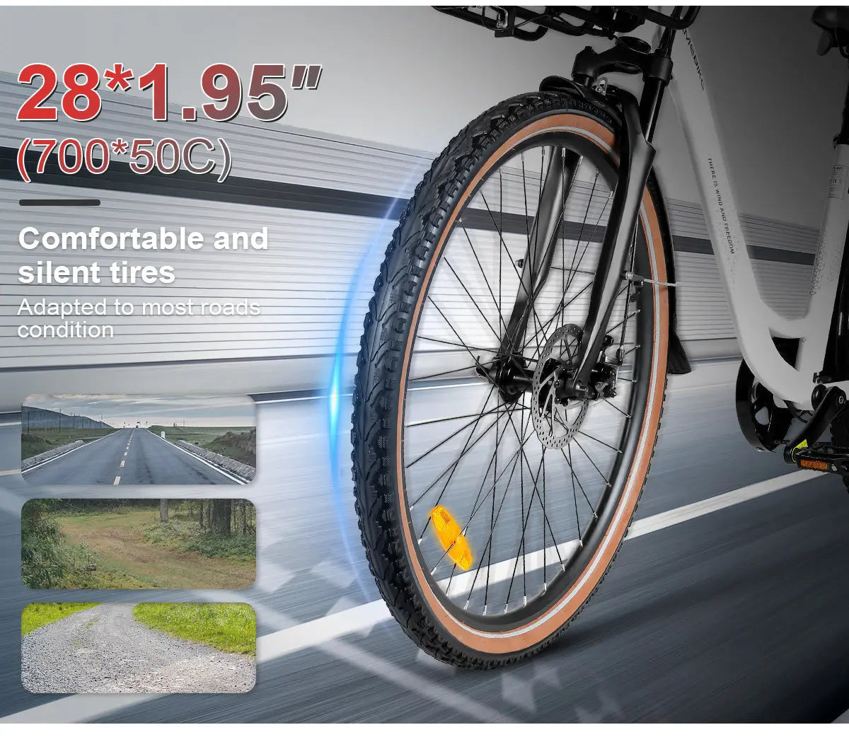 SAMEBIKE RS-A07 500W Moteur Vélo électrique Urbain