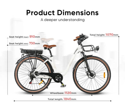 SAMEBIKE RS-A07 500W Moteur Vélo électrique Urbain