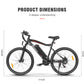 SAMEBIKE SY26-II 500W Moteur Vélo électrique Tout terrain