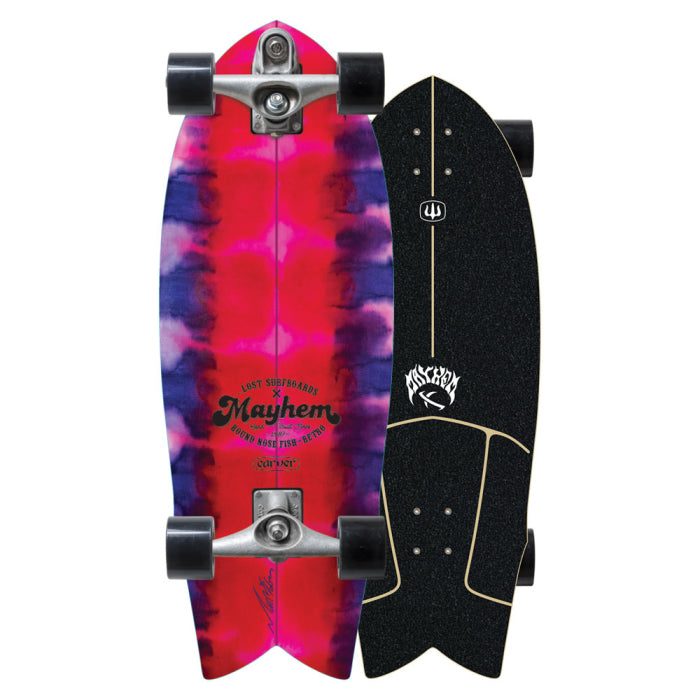 Surfskate Carver LOST RNF RETRO PINK 29.5" C7