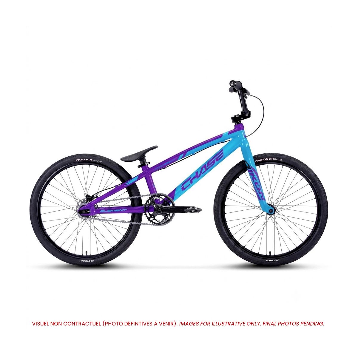 BMX Race Chase Element Pro Cruiser+ 24 pouces – fourche carbone – vue 3