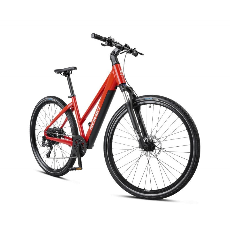 Vélo VTC Électrique 28" Femme - ROMET - E-Orkan 1.0 504