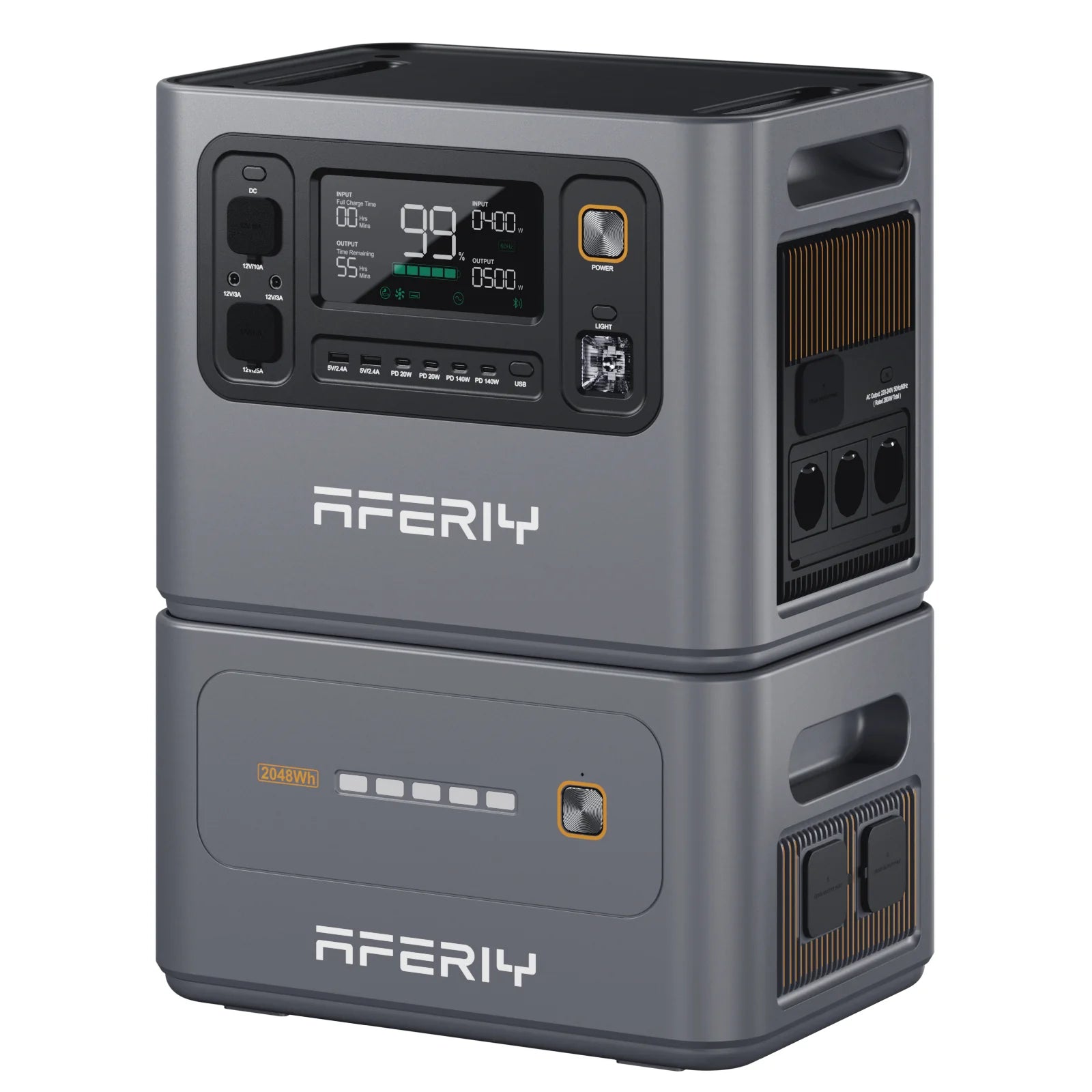 AFERIY Haven3000 P300 Station D'énergie Portable une Capacité D'extension | 3000W 2048Wh - 10240Wh