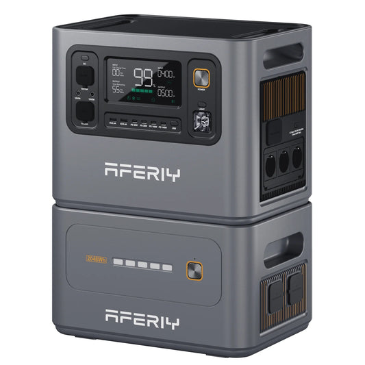 AFERIY Haven3000 P300 Station D'énergie Portable une Capacité D'extension | 3000W 2048Wh - 10240Wh