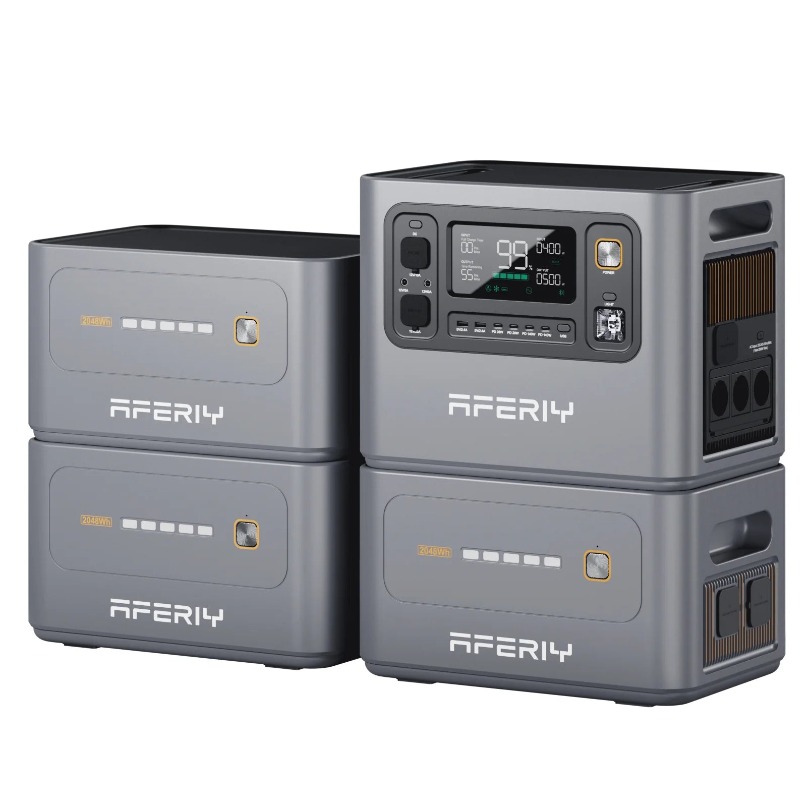 AFERIY Haven3000 P300 Station D'énergie Portable une Capacité D'extension | 3000W 2048Wh - 10240Wh
