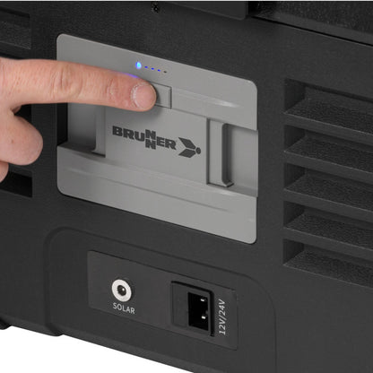 GLACIERE CONGELATEUR A COMPRESSION POLARYS FREEZE 2 ZONES 35 L BRUNNER