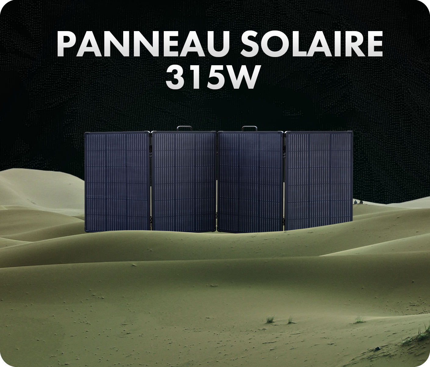 PANNEAU SOLAIRE PLIANT CADRÉ 315W ORIUM