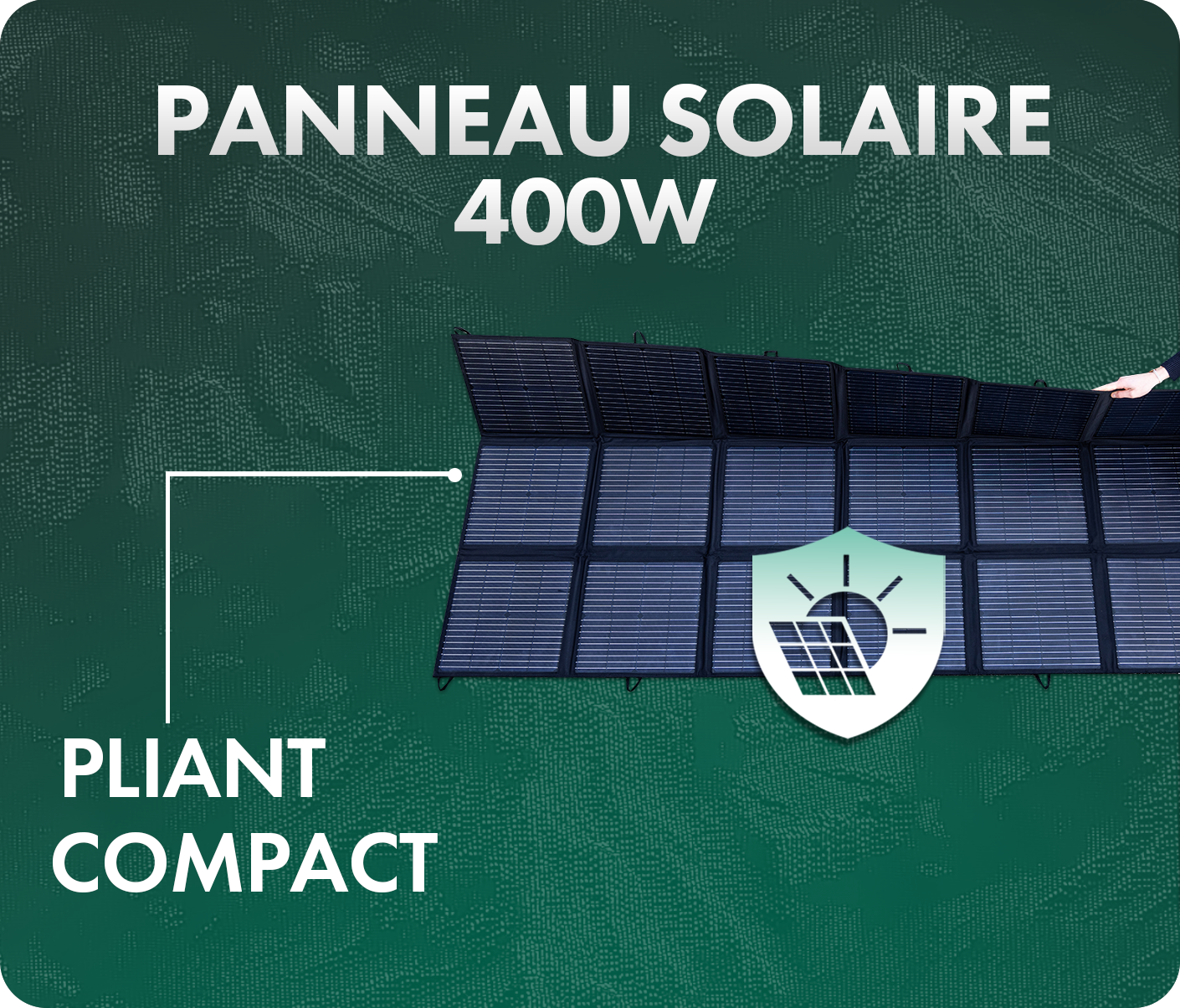 PANNEAU SOLAIRE PLIANT 400W ORIUM